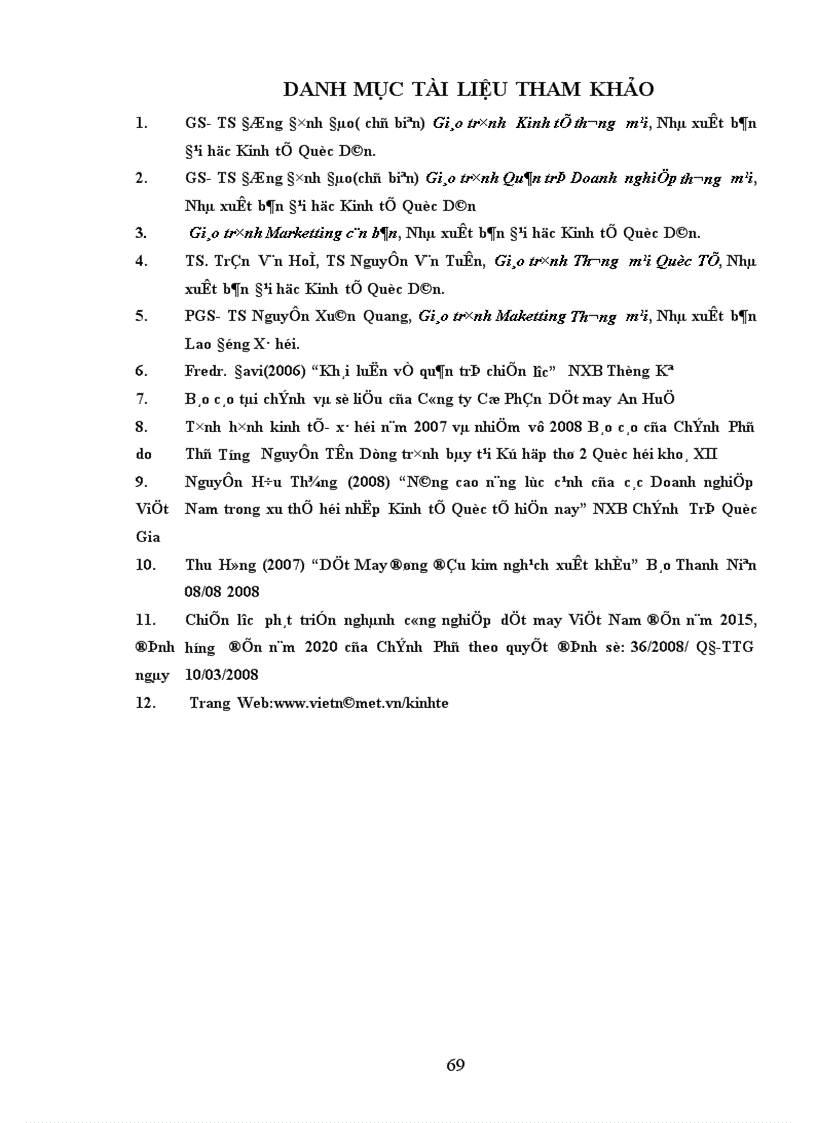 image for page Chiến lược xuất khẩu của cụng ty cổ phần Dệt May An Huệ sang thị trường Mỹ