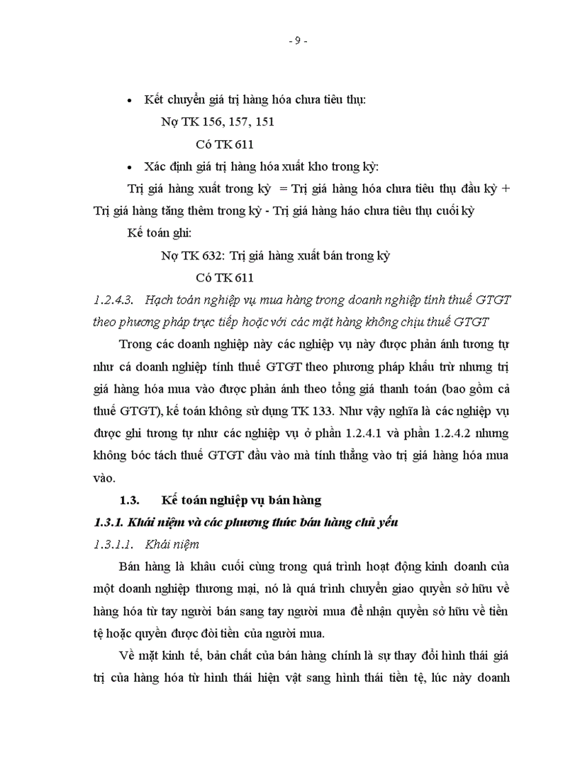 image for page Kế toán mua hàng, bán hàng và xác định kết quả tiêu thụ tại công ty cổ phần BAGICO – chi nhánh Hà Nội (Công ty thương mại)
