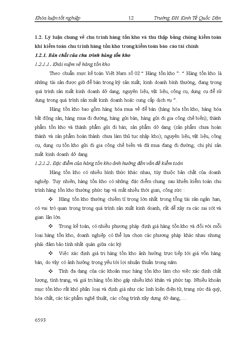 image for page Vận dụng các kĩ thuật thu thập bằng chứng kiểm toán khi kiểm toán chu trình hàng tồn kho trong kiểm toán Báo cáo tài chính do Công ty TNHH dịch vụ tư vấn tài chính kế toán và kiểm toán thực hiện