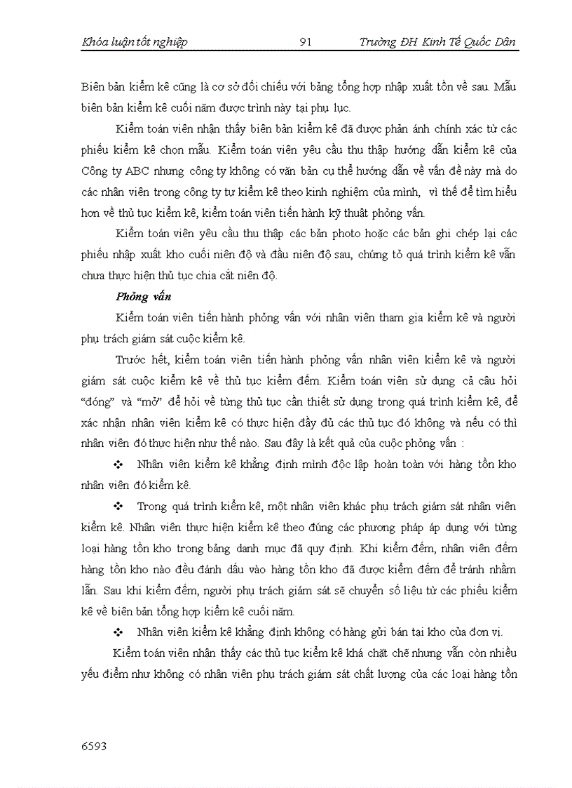 image for page Vận dụng các kĩ thuật thu thập bằng chứng kiểm toán khi kiểm toán chu trình hàng tồn kho trong kiểm toán Báo cáo tài chính do Công ty TNHH dịch vụ tư vấn tài chính kế toán và kiểm toán thực hiện
