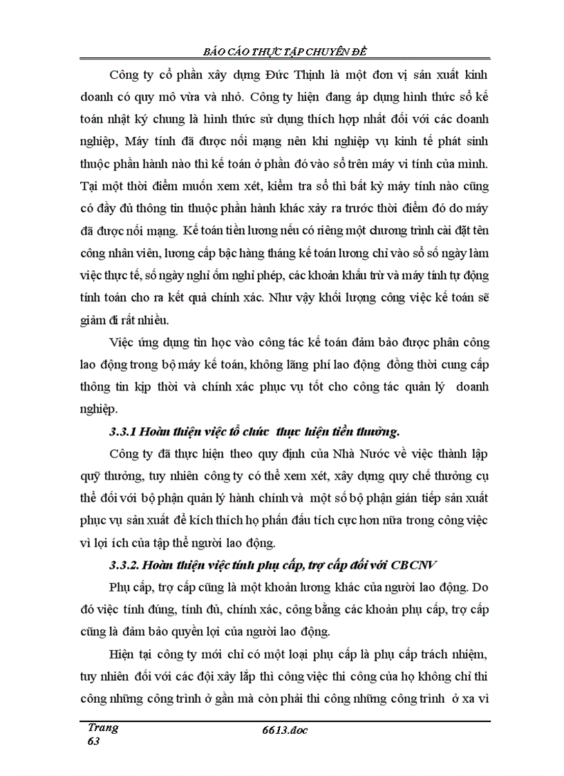 image for page Kế toán tiền lương và các khoản trích theo lương tại Công ty cổ phần xây dựng Đức Thịnh