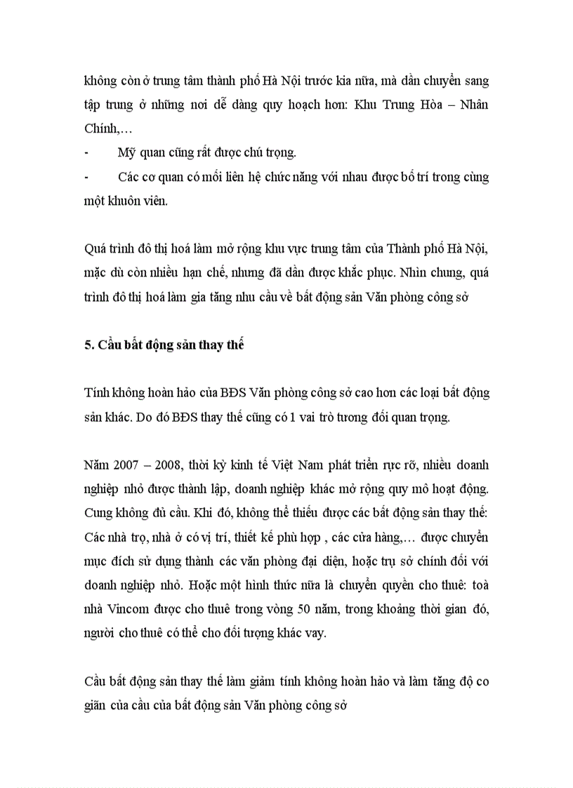 image for page Phân tích các yếu tố ảnh hưởng và dự báo cầu bất động sản Văn phòng, công sở trên địa bàn Hà Nội sau khủng hoảng kinh tế 2008