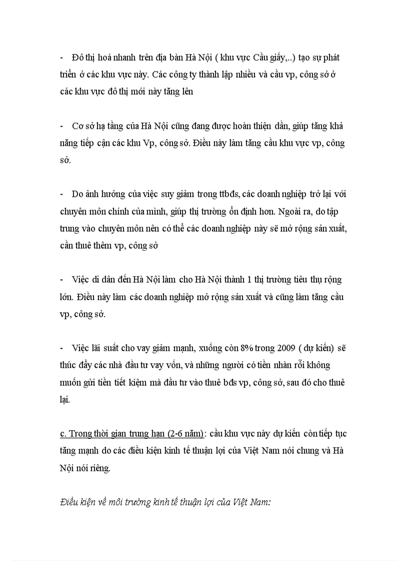 image for page Phân tích các yếu tố ảnh hưởng và dự báo cầu bất động sản Văn phòng, công sở trên địa bàn Hà Nội sau khủng hoảng kinh tế 2008