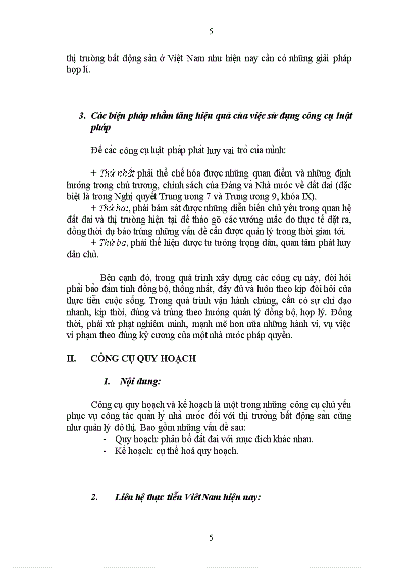 image for page Hệ thống công cụ quản lý của nhà nước đối với thị trường bất động sản. Liên hệ thực tiễn Việt Nam.
