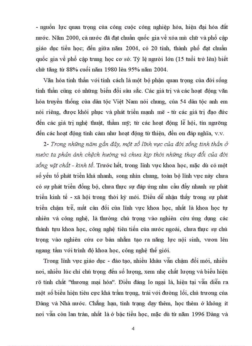 image for page Về thực trạng và định hướng phát triển đời sống tinh thần ở nước ta hiện nay