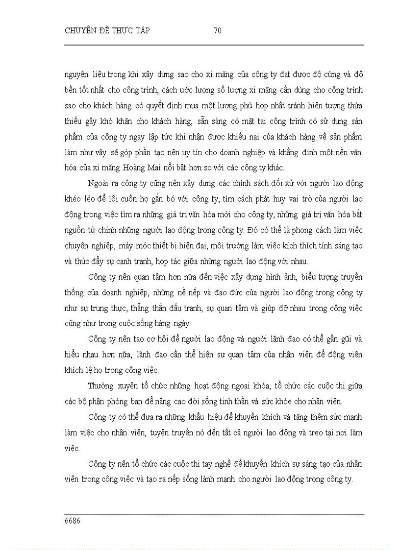 image for page Hoàn thiện công tác tạo động lực cho người lao động tại Công ty cổ phần xi măng Hoàng Mai