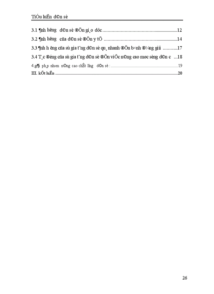 image for page Hãy nêu và phân tích ảnh hưởng của sự phát triển dân số đến kinh tế, xã hội ở Việt Nam