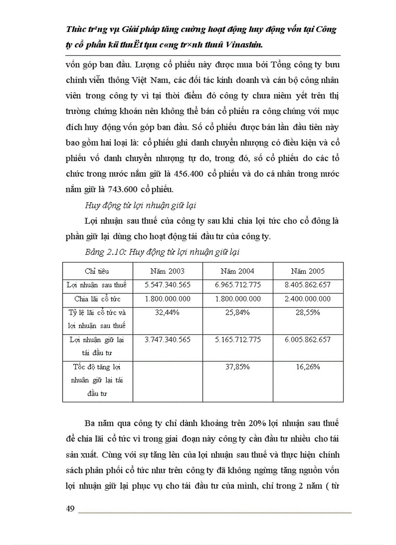 image for page Giải phỏp tăng cường hoạt động huy động vốn tại Công ty cổ phần xây lắp Bưu điện Hà Nội