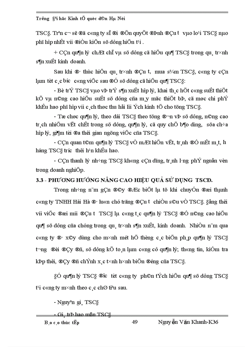 image for page Tổ chức sản xuất và quản lý sản xuất kinh doanh của công ty TNHH Hải Hà