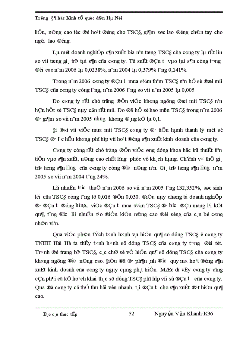 image for page Tổ chức sản xuất và quản lý sản xuất kinh doanh của công ty TNHH Hải Hà