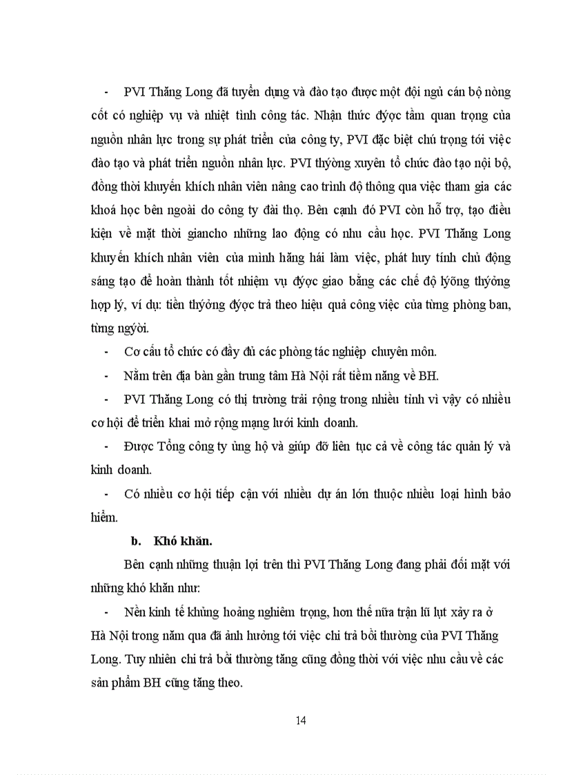 image for page Báo cáo thực tập tổng hợp tại công ty Bảo hiểm Dầu khí Việt Nam - chi nhánh PVI Thăng Long