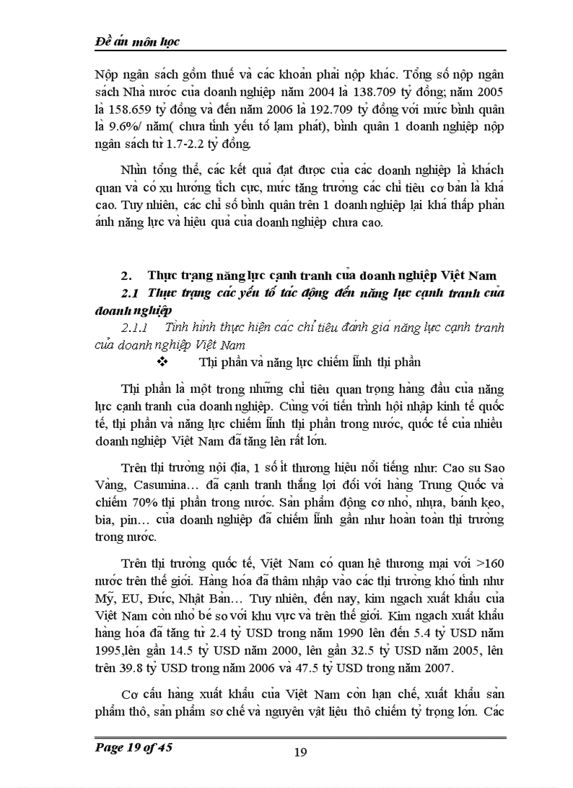 image for page Nâng cao năng lực cạnh tranh của các doanh nghiệp Việt Nam trong quá trình hội nhập kinh tế quốc tế