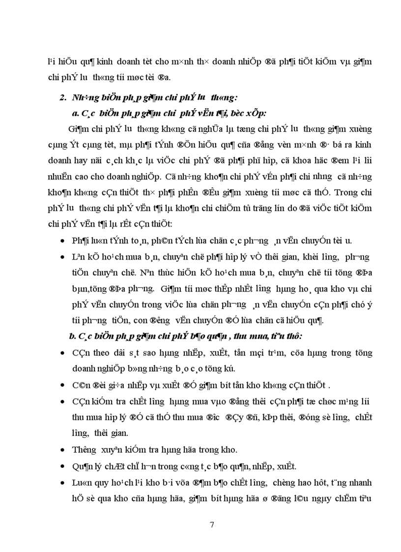 image for page Ảnh hưởng của chi phí lưu thông tới hoạt động kinh doanh của doanh nghiệp thương mại (DNTM).