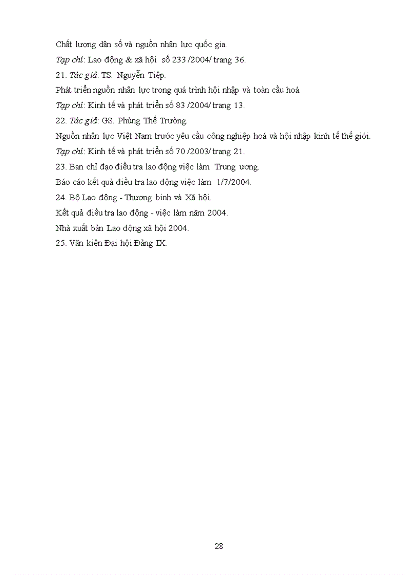 image for page Nguồn nhân lực Việt Nam: lợi thế, thách thức và xu hướng phát triển trong tiến trình hội nhập kinh tế.