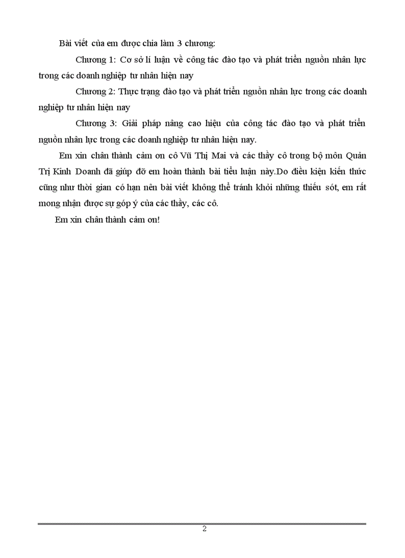 image for page Vấn đề công tác đào tạo và phát triển nguồn nhân lực trong các doanh nghiệp tư nhân ở Việt Nam hiện nay.