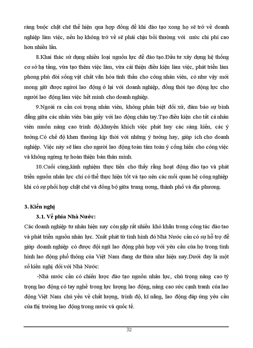 image for page Vấn đề công tác đào tạo và phát triển nguồn nhân lực trong các doanh nghiệp tư nhân ở Việt Nam hiện nay.