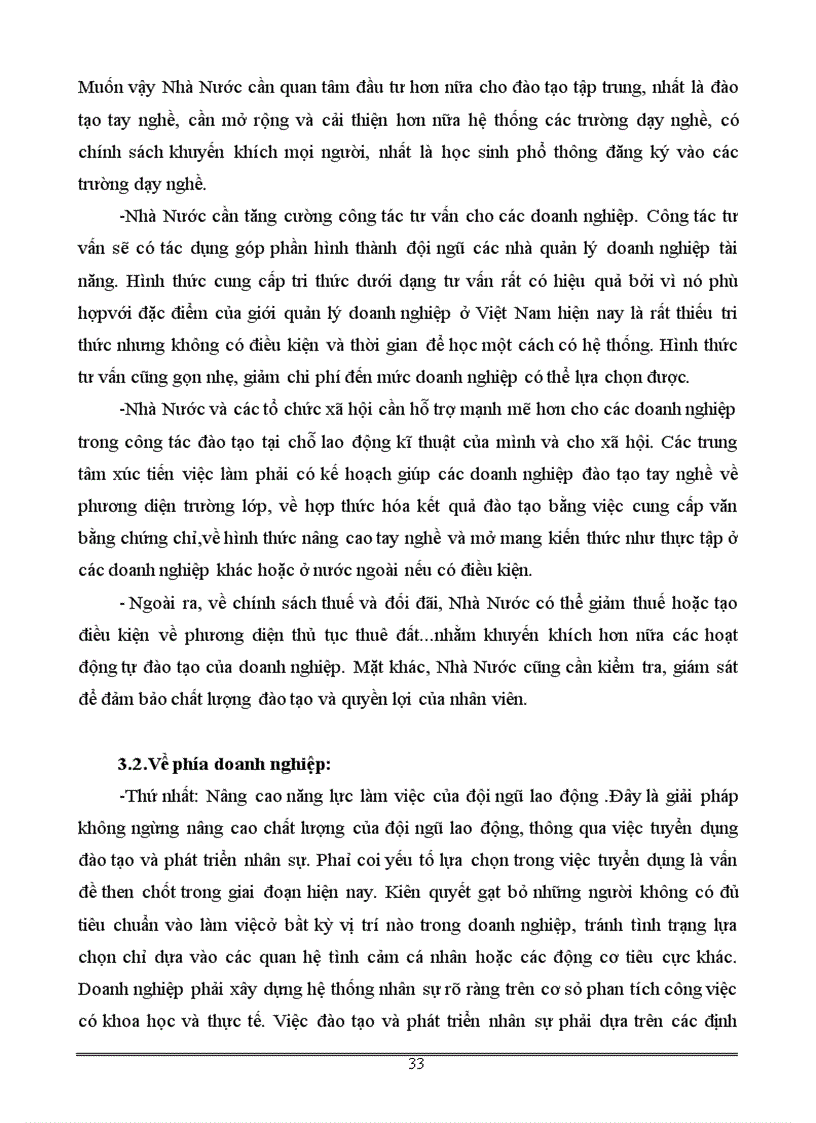 image for page Vấn đề công tác đào tạo và phát triển nguồn nhân lực trong các doanh nghiệp tư nhân ở Việt Nam hiện nay.