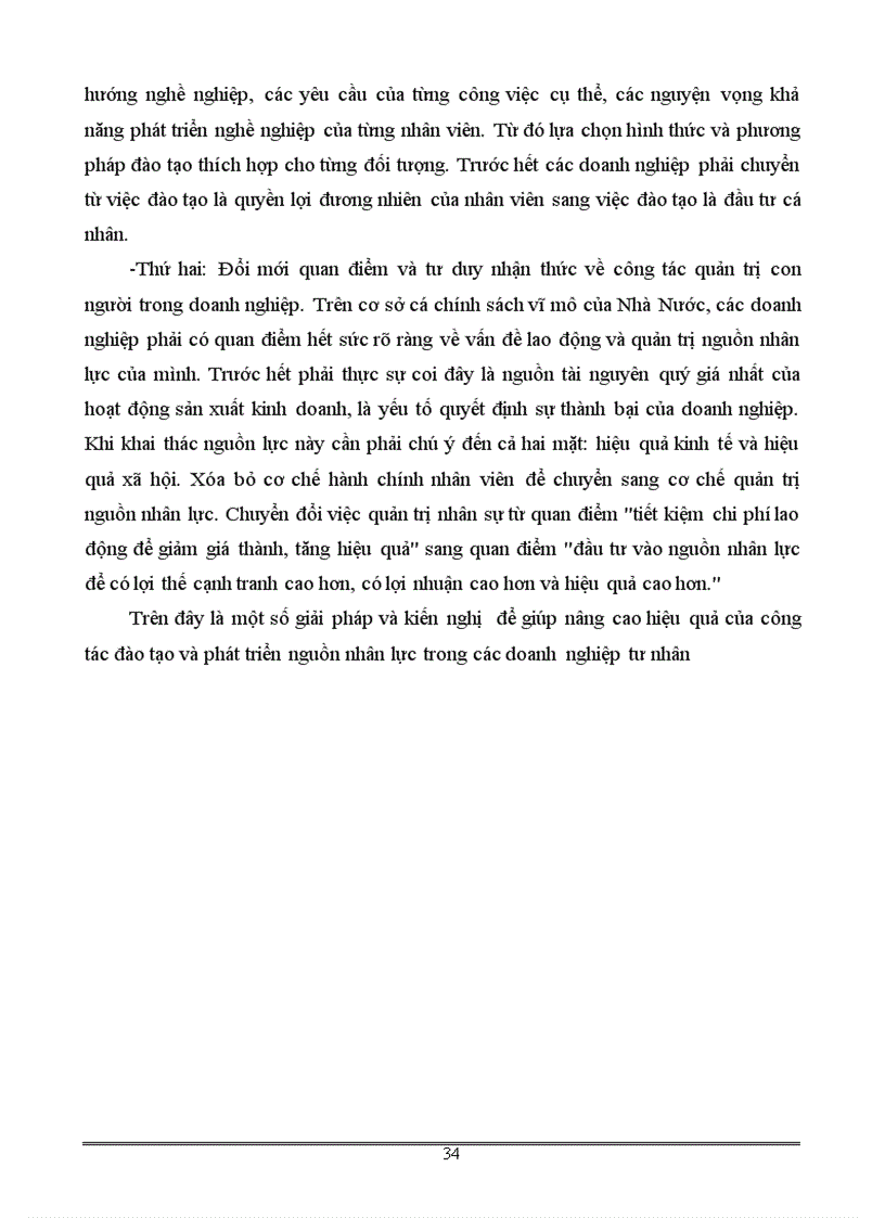 image for page Vấn đề công tác đào tạo và phát triển nguồn nhân lực trong các doanh nghiệp tư nhân ở Việt Nam hiện nay.