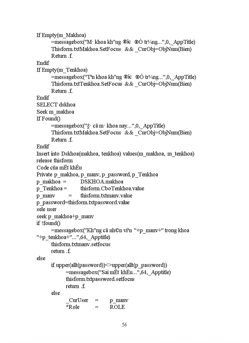 image for page Phân tích thiết kế hệ thống thông tin quản lý sinh viên