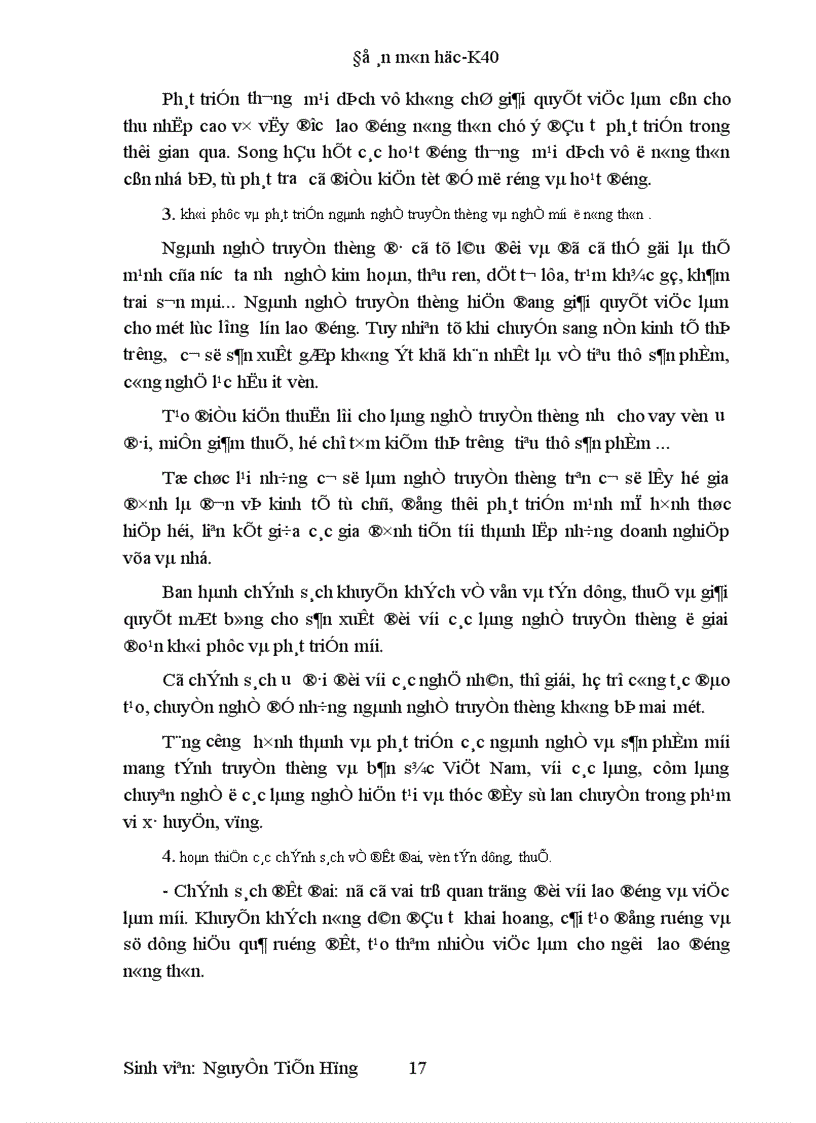 image for page Thực trạng và hướng giải quyết lao động dư thừa ở nông thôn xã Việt Đoàn-huyện Tiên Du-tỉnh Bắc Ninh