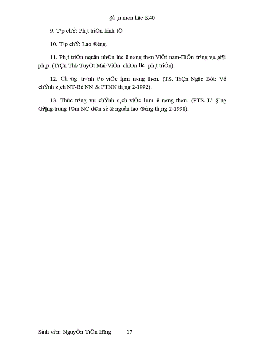 image for page Thực trạng và hướng giải quyết lao động dư thừa ở nông thôn xã Việt Đoàn-huyện Tiên Du-tỉnh Bắc Ninh
