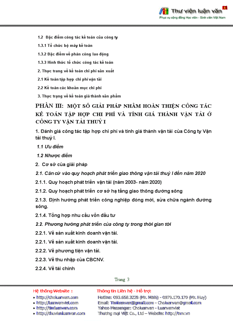 image for page Kt0856 đề cương chuyên đề thực tập đề tài hoàn thiện hạch toán chi phí sản xuất và tính giá thành sản phẩm tại công ty vận tải thuỷ i mục lục
