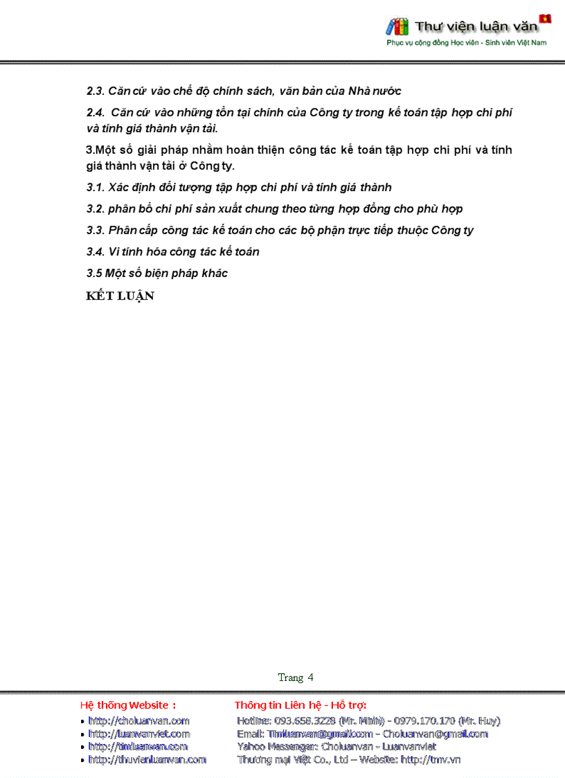 image for page Kt0856 đề cương chuyên đề thực tập đề tài hoàn thiện hạch toán chi phí sản xuất và tính giá thành sản phẩm tại công ty vận tải thuỷ i mục lục