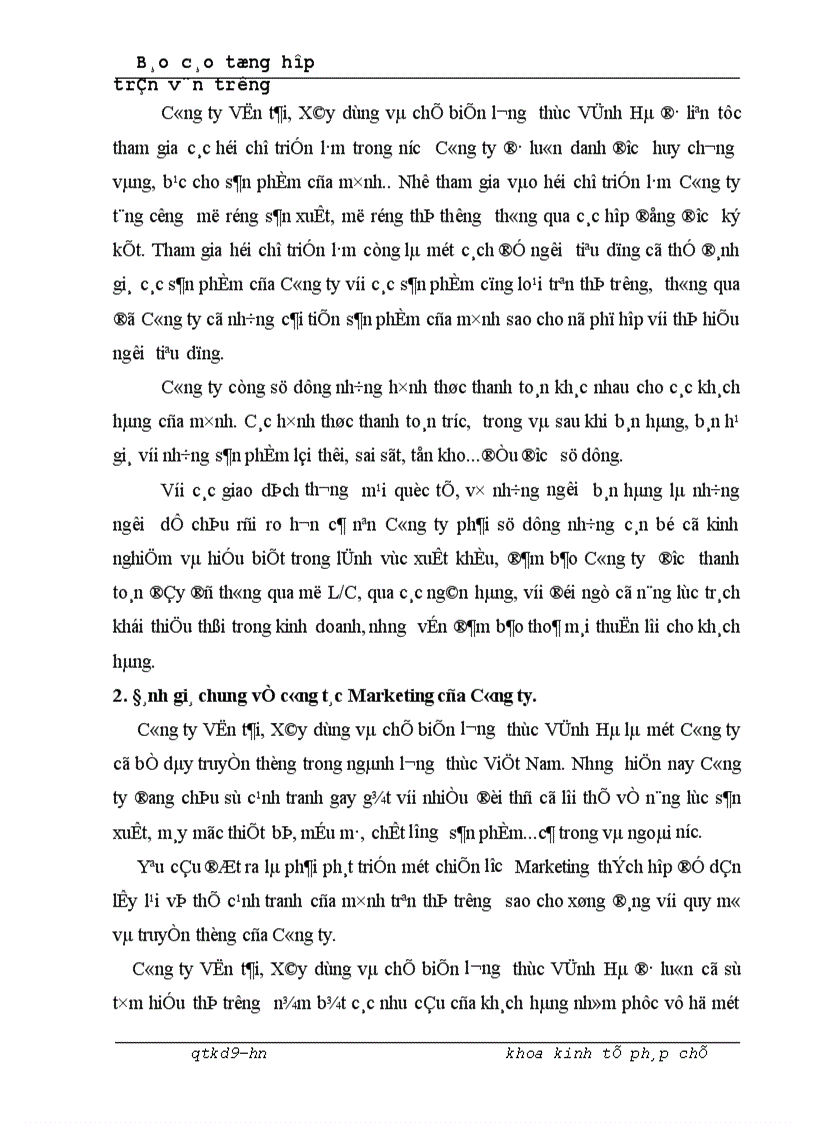 image for page Công ty Vận tải, Xây dựng và chế biến lương thực Vĩnh Hà