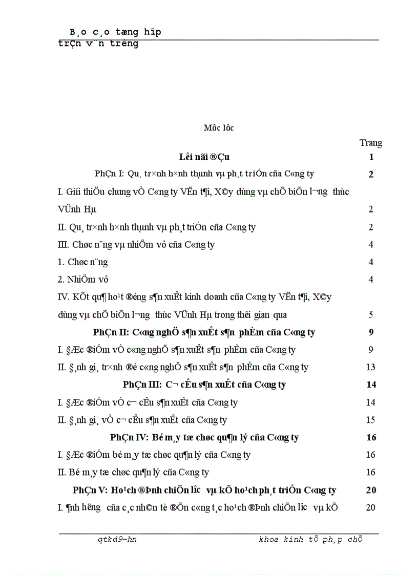 image for page Công ty Vận tải, Xây dựng và chế biến lương thực Vĩnh Hà