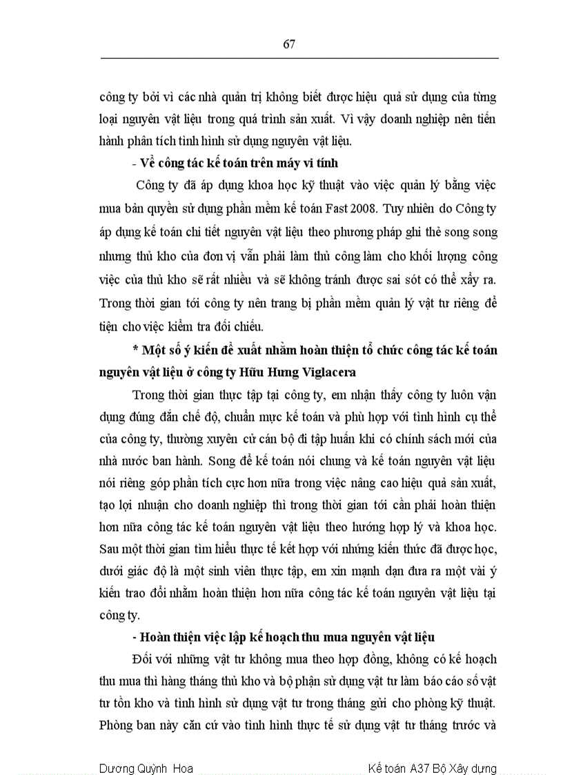 image for page Hoàn thiện kế toán nguyên vật liệu tại Công ty cổ phần Viglacera Hữu Hưng