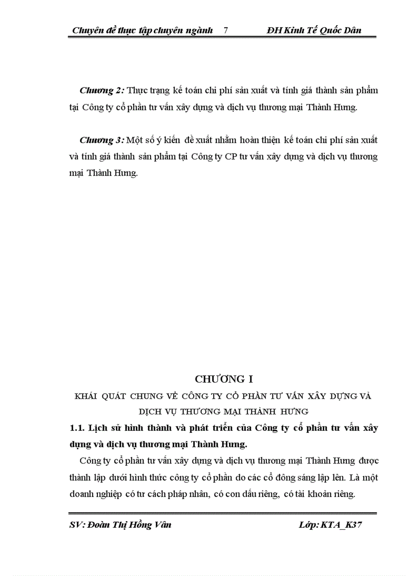 image for page Hoàn thiện công tác kế toán tập hợp chi phí sản xuất và tính giá thành sản phẩm tại Công ty CP tư vấn xây dựng và dịch vụ thương mại Thành Hưng