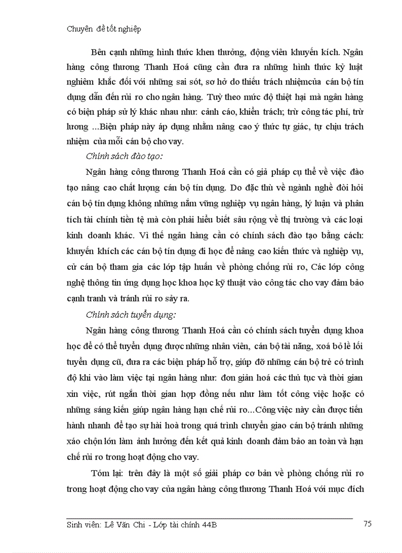 image for page Giải phỏp hạn chế rủi ro trong hoạt động cho vay của Ngõn hàng cụng thương Thanh Hoỏ
