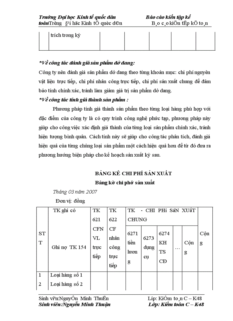 image for page Kế toán chi phí sản xuất và tính giá thành sản phẩm tại công ty cổ phần đầu tư xuất nhập khẩu Thuận Phát