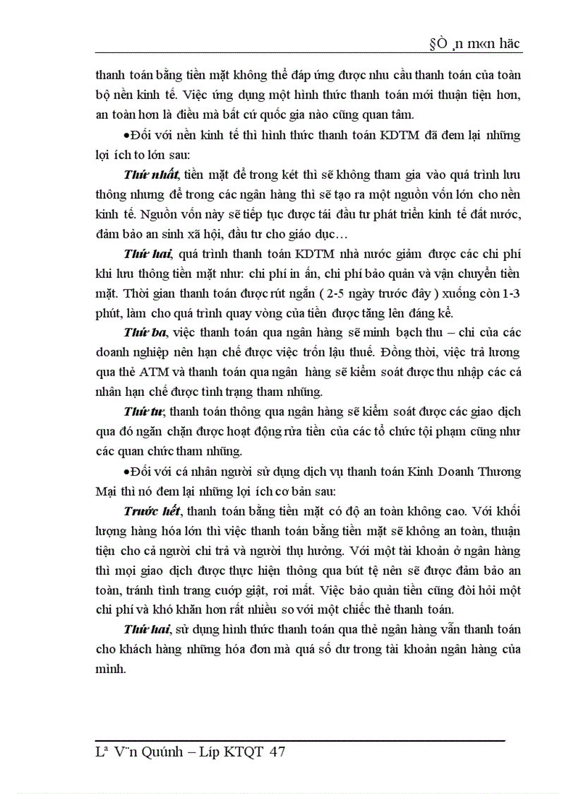 image for page Hệ thống thanh toán không dùng tiền mặt tại các ngân hàng thương mại Việt Nam