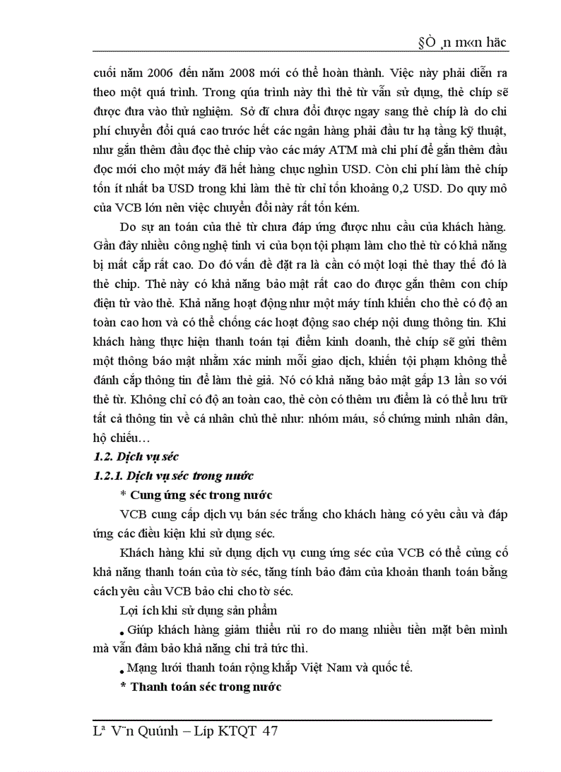 image for page Hệ thống thanh toán không dùng tiền mặt tại các ngân hàng thương mại Việt Nam
