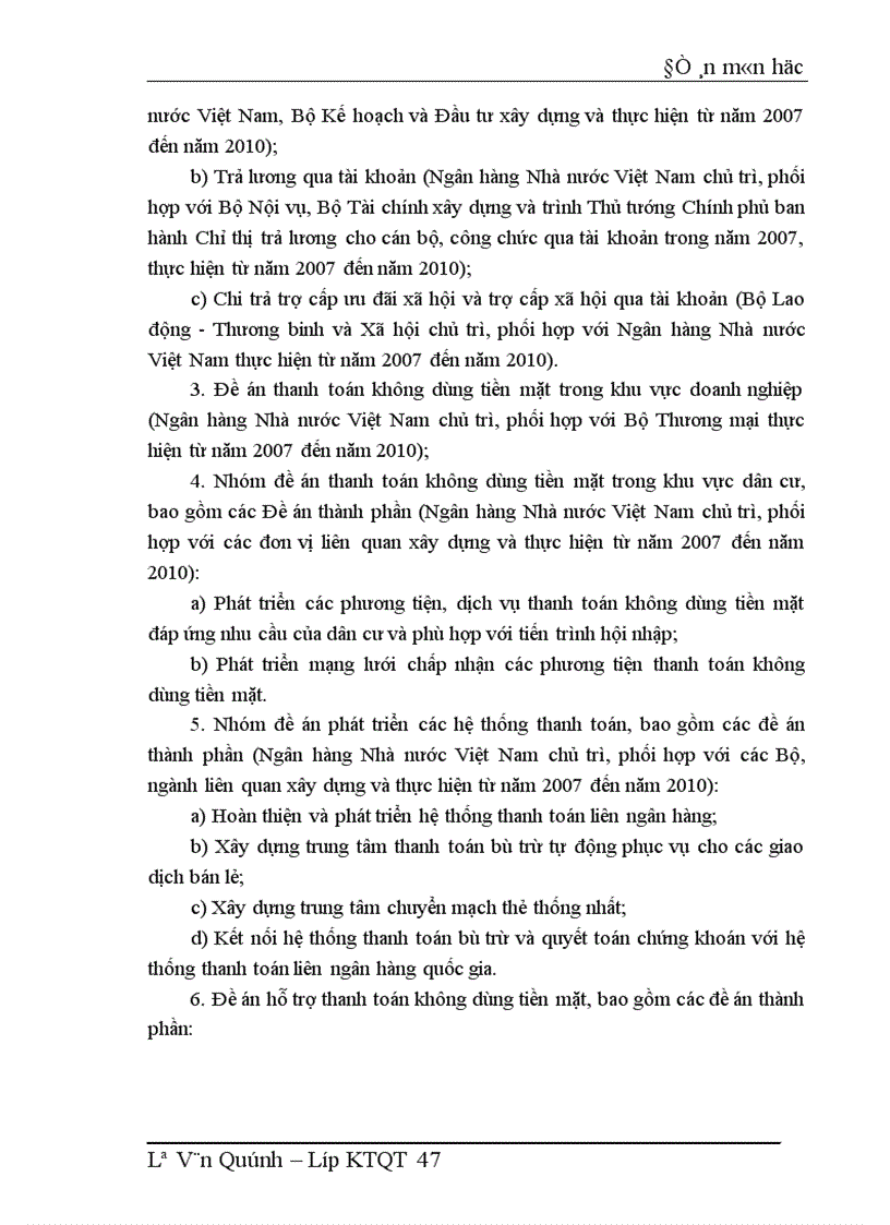 image for page Hệ thống thanh toán không dùng tiền mặt tại các ngân hàng thương mại Việt Nam