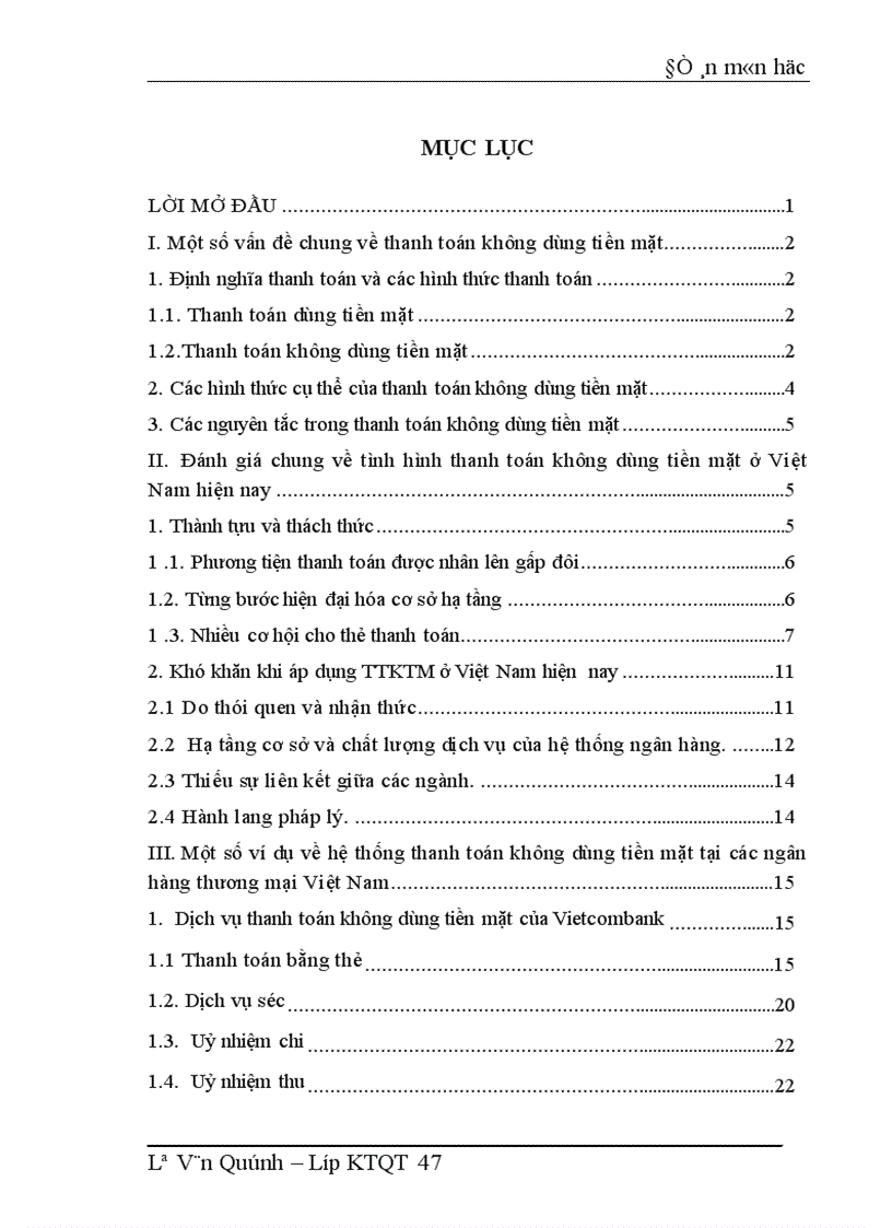 image for page Hệ thống thanh toán không dùng tiền mặt tại các ngân hàng thương mại Việt Nam