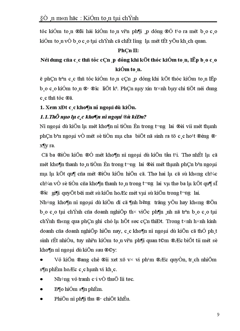 image for page Các thủ tục kiểm toán áp dụng khi kết thúc kiểm toán, lập báo cáo kiểm toán