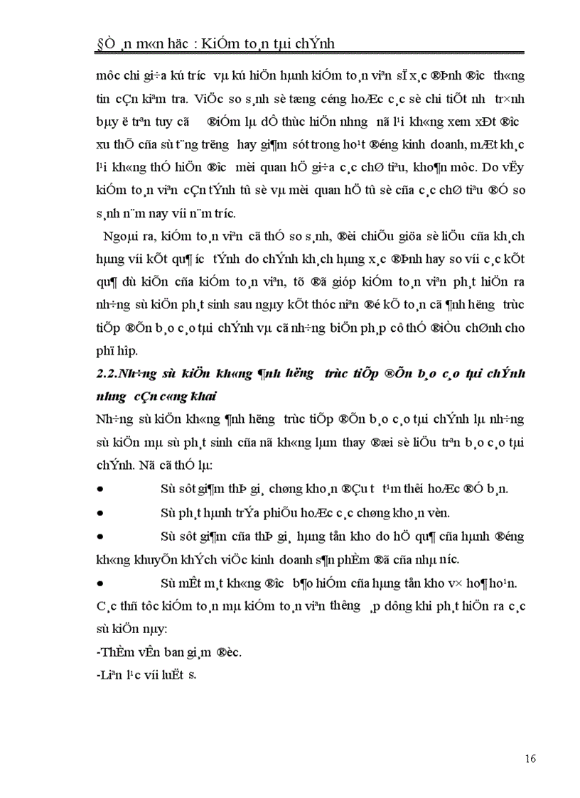 image for page Các thủ tục kiểm toán áp dụng khi kết thúc kiểm toán, lập báo cáo kiểm toán