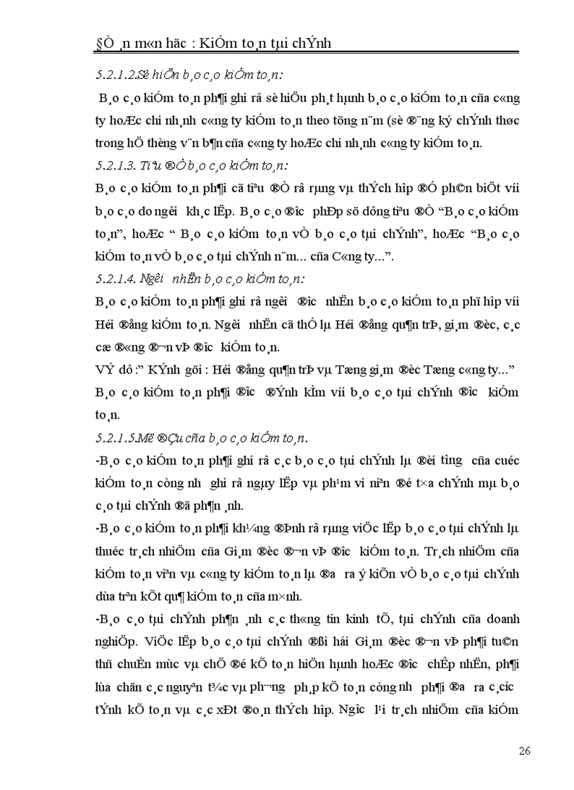 image for page Các thủ tục kiểm toán áp dụng khi kết thúc kiểm toán, lập báo cáo kiểm toán