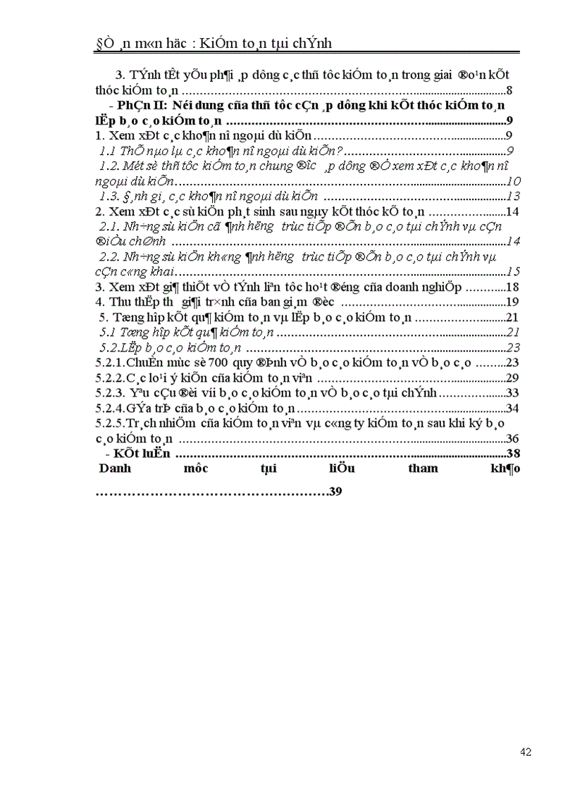 image for page Các thủ tục kiểm toán áp dụng khi kết thúc kiểm toán, lập báo cáo kiểm toán