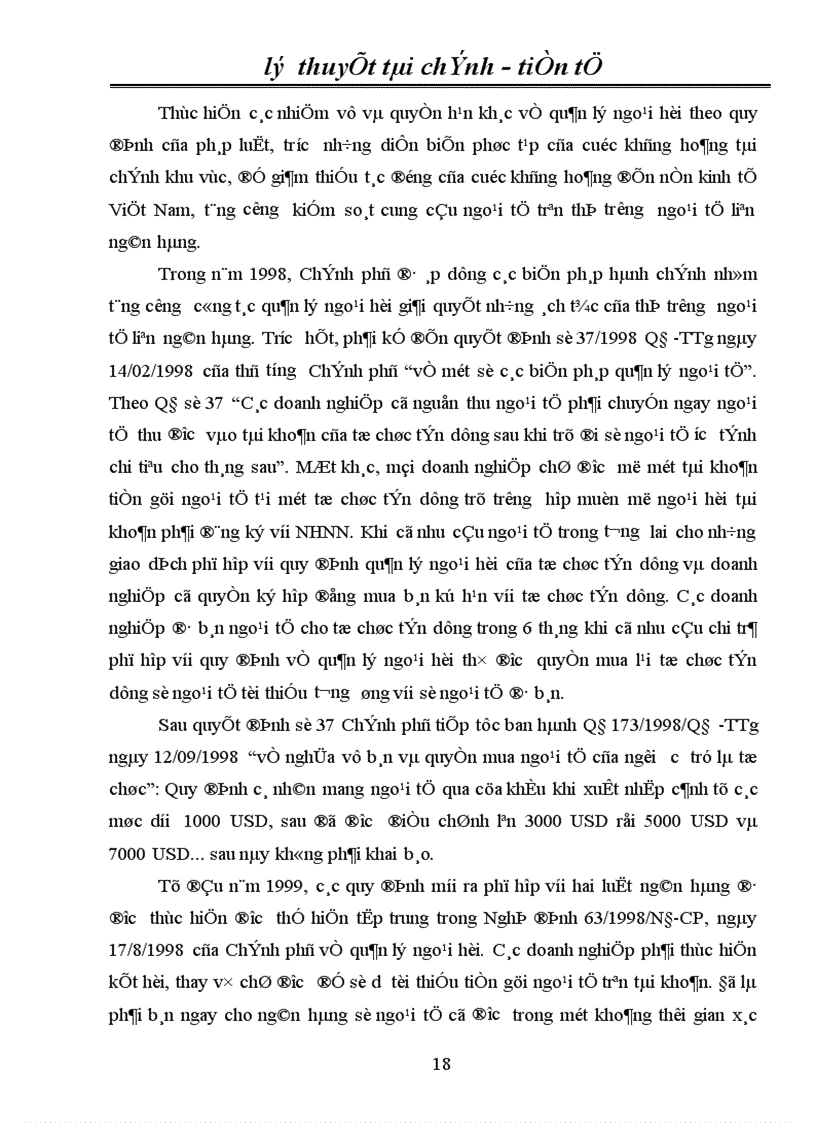 image for page Nâng cao vai trò quản lý ngoại hối của Ngân hàng Trung ương