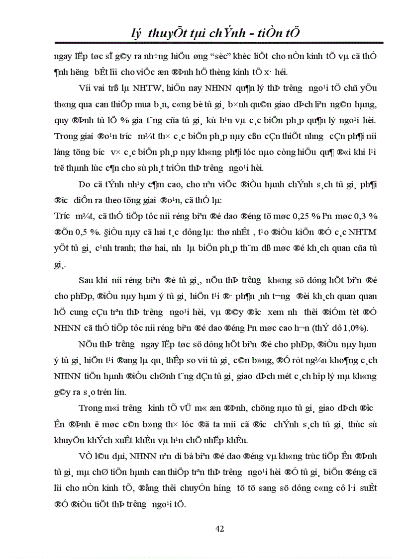 image for page Nâng cao vai trò quản lý ngoại hối của Ngân hàng Trung ương