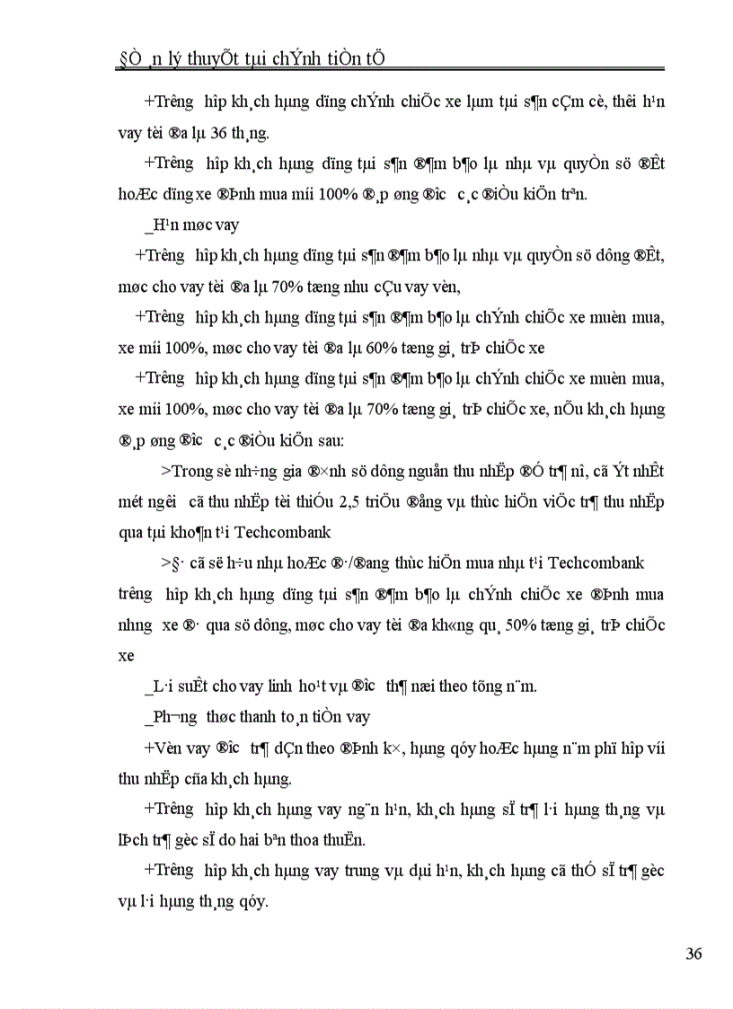 image for page Nghiệp vụ tín dụng tiêu dùng trong các Ngân hàng thương mại Việt nam