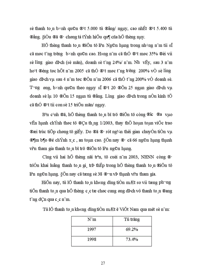 image for page Giải pháp phát triển các phương thức thanh toán không dùng tiền mặt trong các ngân hàng thương mại ở Việt nam