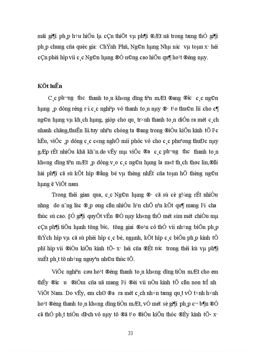 image for page Giải pháp phát triển các phương thức thanh toán không dùng tiền mặt trong các ngân hàng thương mại ở Việt nam