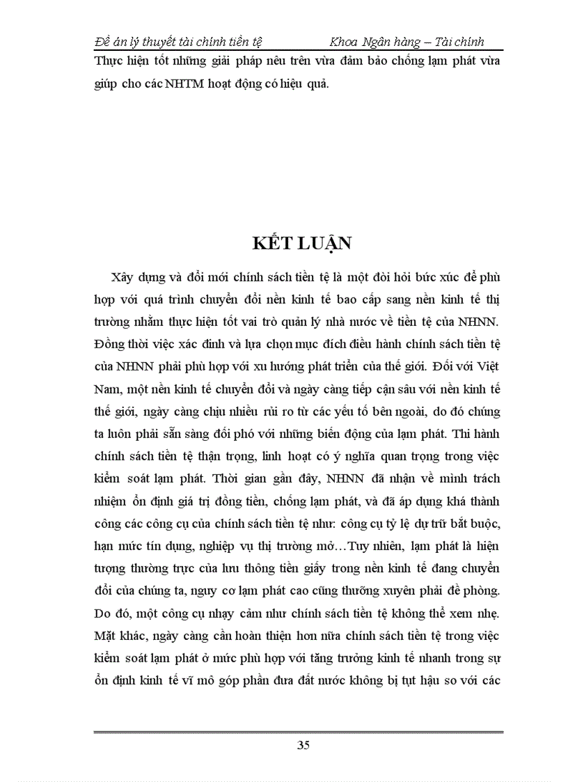 image for page Chính sách tiền tệ của Ngân Hàng Trung Ương với mục tiêu kiểm soát lạm phát