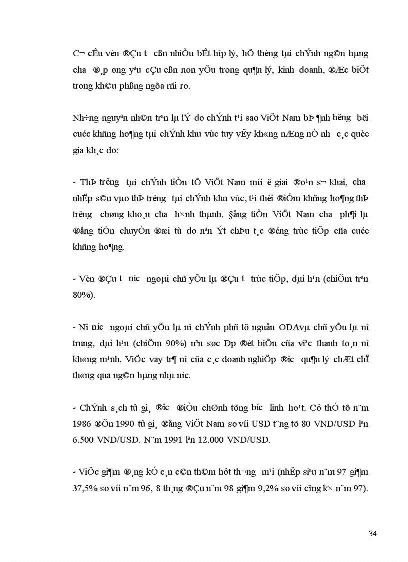 image for page Khủng hoảng tài chính khu vực tới Việt Nam và các biện pháp