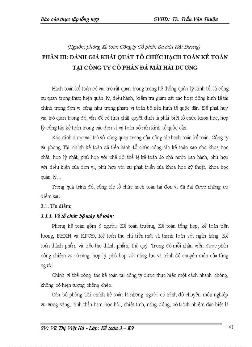image for page Thực trạng tổ chức hạch toán kế toán tại Công ty Cổ phần Đá mài Hải Dương