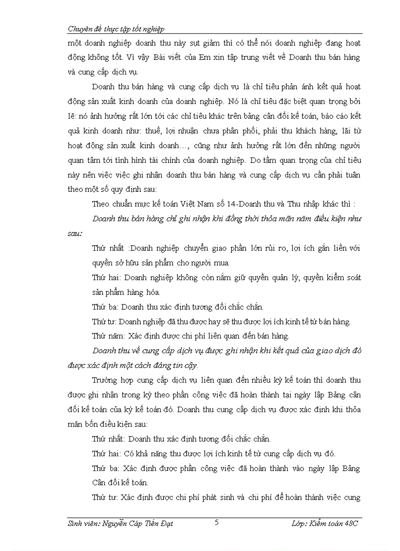 image for page Hoàn thiện kiểm toán khoản mục doanh thu trong kiểm toán Báo cáo tài chính do Công ty Kiểm toán và Tư vấn Tài chính IFC-ACA Group thực hiện